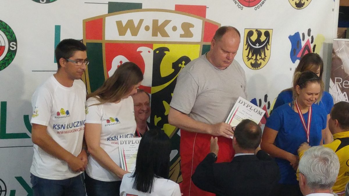 Nasi zawodnicy na podium na MP w strzelectwie pneumatycznym we Wrocławiu